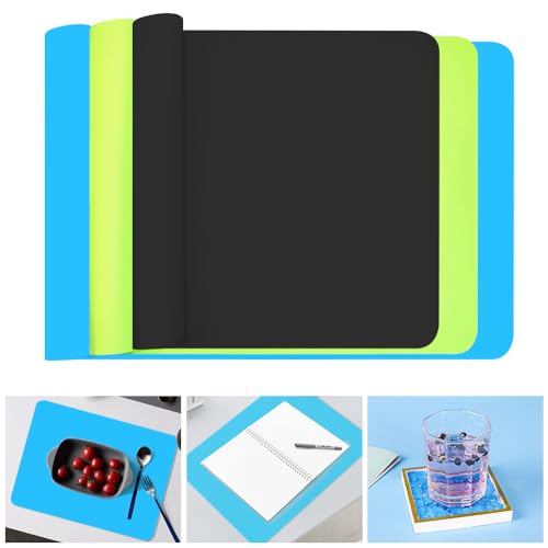 SLTAXAR 3 Stück Silikonmatte Basteln 30x40 Bastelunterlage Kinder Knetunterlage rutschfest Knetmatte Set Silikon Unterlage Matte Schule DIY Antihafte Tischmatte für Kinder Epoxidharz Basteln Handwerk SLTAXAR 3 Stück Silikonmatte Basteln 30x40 Bastelunterlage Kinder Knetunterlage rutschfest Knetmatte Set Silikon Unterlage Matte Schule DIY Antihafte Tischmatte für Kinder Epoxidharz Basteln Handwerk von SLTAXAR