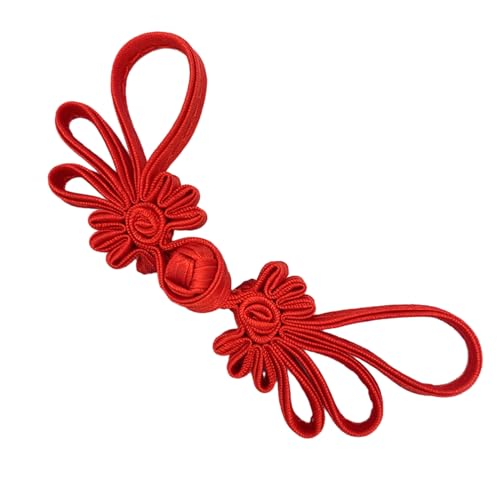 1 Paar chinesische Knotenknöpfe, handgefertigt, Cheongsam-Knöpfe, traditionelle Kleiderknöpfe für Cheongsam-Einladungen von SLXLYH