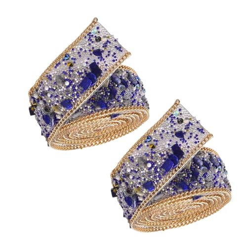 2 Rollen Strass-Kette zum Aufbügeln/Aufnähen, zum Nähen, Basteln, Schmuckherstellung, Party, Hochzeitsdekoration 2 Rollen Strass-Kette zum Aufbügeln/Aufnähen, zum Nähen, Basteln, Schmuckherstellung, Party, Hochzeitsdekoration von SLXLYH