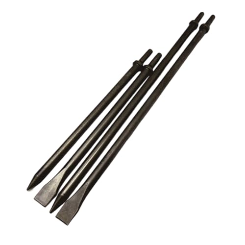 4PCS Air Hammer Bit Set Pneumatic Air Hammer Pneumatic Meißel Bit Werkzeug Anwendbarer Schaufelmeißel 4PCS Air Hammer Bit Set Pneumatic Air Hammer Pneumatic Meißel Bit Werkzeug Anwendbarer Schaufelmeißel von SLXLYH