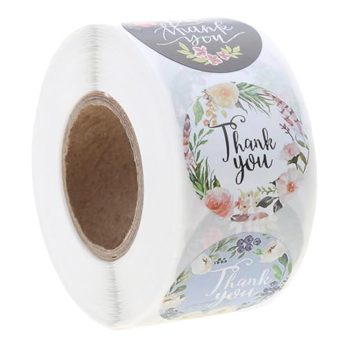 500 Stück 4 Designs florale Dankesaufkleber, Hochzeit, Party, handgefertigt, Scrapbooking, Verpackung, Siegeletiketten 500 Stück 4 Designs florale Dankesaufkleber, Hochzeit, Party, handgefertigt, Scrapbooking, Verpackung, Siegeletiketten von SLXLYH