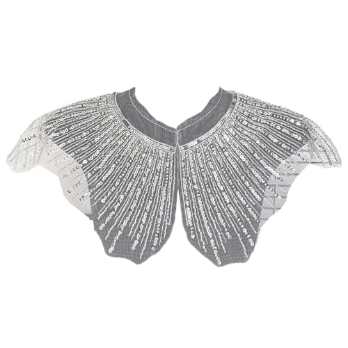 Blingbling Kragen-Flicken zum Aufnähen, Banner, Reparatur für Kleidung, Applikationen, Flicken mit Schmucksteinen Blingbling Kragen-Flicken zum Aufnähen, Banner, Reparatur für Kleidung, Applikationen, Flicken mit Schmucksteinen von SLXLYH