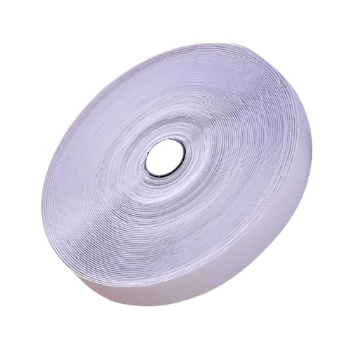 Haken- und Schlaufenband, 5 m lang, 20 mm oder 25 mm breit, doppelseitiges Klebeband für Schule, Büro von SLXLYH