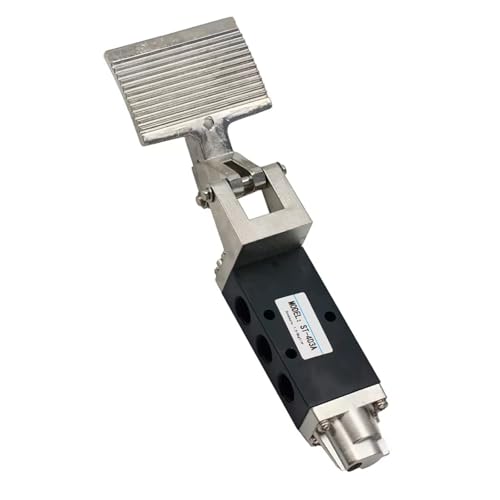 Pneumatische Fußpedalventile, 6,35 mm, 5-Wege, 2 Positionen, pneumatische Fußdrucksteuerungen, Ventile, pneumatische Schalter Pneumatische Fußpedalventile, 6,35 mm, 5-Wege, 2 Positionen, pneumatische Fußdrucksteuerungen, Ventile, pneumatische Schalter von SLXLYH