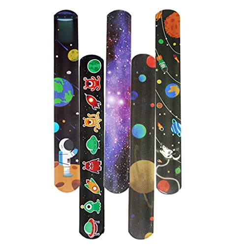 SLXLYH 1Set Space Slap Armbänder Party Bevorzugt Die Lieferungen Von Raumspielzeug Raketenpreisen Für Studenten Klassenzimmer von SLXLYH