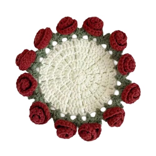 SLXLYH Blumenuntersetzer, Häkelset, Häkeluntersetzer, Untersetzer, Häkel-Starter-Kits, kreative Heimdekoration SLXLYH Blumenuntersetzer, Häkelset, Häkeluntersetzer, Untersetzer, Häkel-Starter-Kits, kreative Heimdekoration von SLXLYH