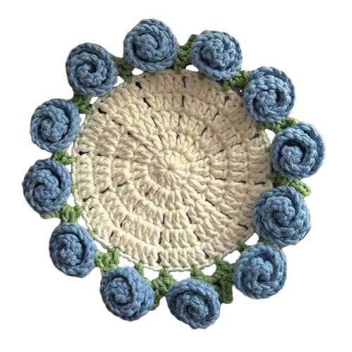 SLXLYH Blumenuntersetzer, Häkelset, Häkeluntersetzer, Untersetzer, Häkel-Starter-Kits, kreative Heimdekoration SLXLYH Blumenuntersetzer, Häkelset, Häkeluntersetzer, Untersetzer, Häkel-Starter-Kits, kreative Heimdekoration von SLXLYH