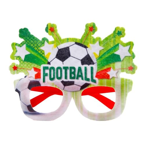 SLXLYH Fußballbrillenrahmen, europäische Fußballbrille, leicht, bequem, Fußballbrille für Erwachsene, Teenager, Sport, Party SLXLYH Fußballbrillenrahmen, europäische Fußballbrille, leicht, bequem, Fußballbrille für Erwachsene, Teenager, Sport, Party von SLXLYH