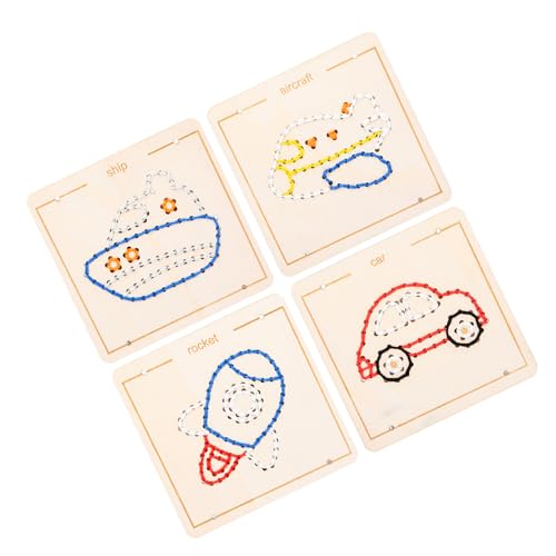 SLXLYH Holzschnürung Spielzeug Sinnesspielzeug Kleinkind Motor Skilling Board Bildungsnähte Für Boy Girl Geburtstagsgeschenk SLXLYH Holzschnürung Spielzeug Sinnesspielzeug Kleinkind Motor Skilling Board Bildungsnähte Für Boy Girl Geburtstagsgeschenk von SLXLYH
