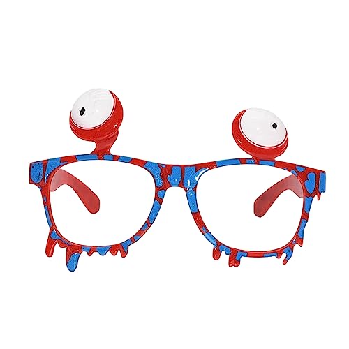 SLXLYH Lustige Halloween-Brille, Party-Cosplay-Brille, Dekoration, Zubehör, dekorative Brille, Rahmen, Kostüm-Brillen SLXLYH Lustige Halloween-Brille, Party-Cosplay-Brille, Dekoration, Zubehör, dekorative Brille, Rahmen, Kostüm-Brillen von SLXLYH