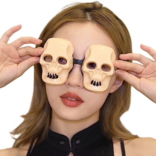 SLXLYH Lustige Halloween-Brille, Party-Cosplay-Brille, Dekoration, Zubehör, dekorative Brille, Rahmen, Kostüm-Brillen SLXLYH Lustige Halloween-Brille, Party-Cosplay-Brille, Dekoration, Zubehör, dekorative Brille, Rahmen, Kostüm-Brillen von SLXLYH