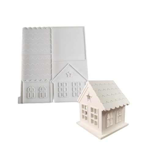 SLXLYH Modisches Haus, stabiles Silikon-Schlüsselanhänger-Set, Bastelbedarf, Epoxidharz, Buchstaben-Anhänger zum Personalisieren von Schmuck SLXLYH Modisches Haus, stabiles Silikon-Schlüsselanhänger-Set, Bastelbedarf, Epoxidharz, Buchstaben-Anhänger zum Personalisieren von Schmuck von SLXLYH