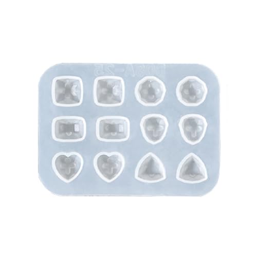 SLXLYH Modisches Ohrring-Set, stabiles Silikonform-Set, tragbar, für stilvolle Schmuckherstellung, Harzguss-Set (Ohrringe) von SLXLYH