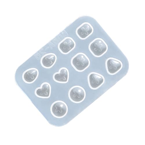 SLXLYH Modisches Ohrring-Set, stabiles Silikonform-Set, tragbar, für stilvolle Schmuckherstellung, Harzguss-Set (französische Ohrringe) von SLXLYH