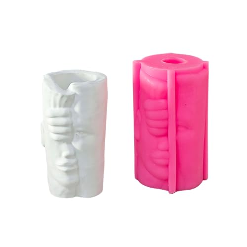 SLXLYH Praktische Blumentöpfe für den menschlichen Körper, stabile Silikonform, Zement, Gips, Bastelzubehör für Garten und Innendekoration (2) von SLXLYH