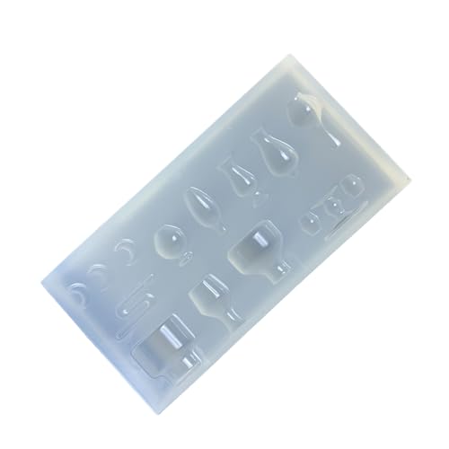 SLXLYH Praktische Silikonform, Vasenform, Zubehör, einzigartige Epoxidharz-Schmuckherstellung, Formen für Bastler SLXLYH Praktische Silikonform, Vasenform, Zubehör, einzigartige Epoxidharz-Schmuckherstellung, Formen für Bastler von SLXLYH