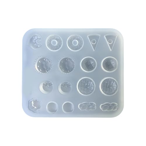 SLXLYH Praktisches Zubehör-Bastelform-Set, praktisches Silikonform-Set für verschiedene und handgefertigte Schmuckprojekte (L) von SLXLYH