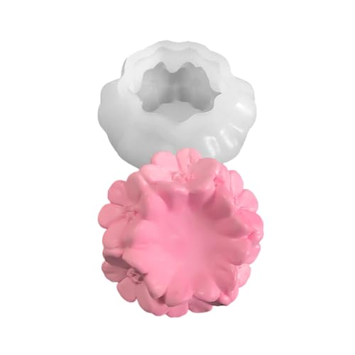 SLXLYH Rosenförmige Kerzenformen, Gießformen, Blumen-Silikonform, Epoxidharz, Ornament, für Valentinstagsdekoration SLXLYH Rosenförmige Kerzenformen, Gießformen, Blumen-Silikonform, Epoxidharz, Ornament, für Valentinstagsdekoration von SLXLYH