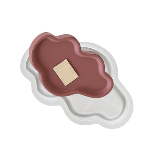 SLXLYH Silikon-Epoxid-Gussform, leicht zu lösen, Silikon-Aufbewahrungsschale, Formen für kreatives Wohnaccessoire (1) von SLXLYH