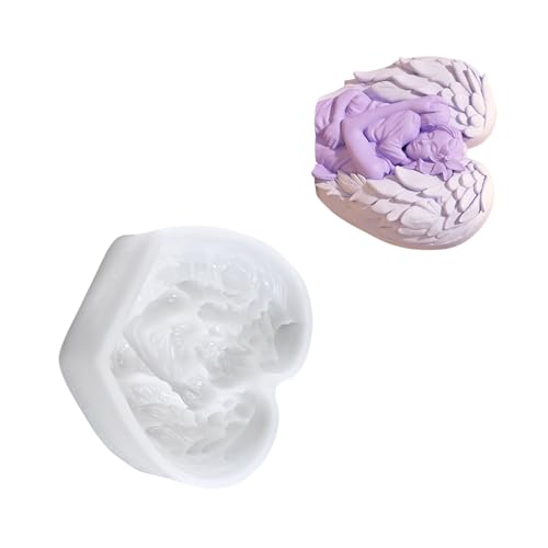SLXLYH Silikon-Formen mit Schmetterlingen, Feen, Ornamenten, Gips, handgefertigte Gießformen, Epoxidharz-Formen von SLXLYH