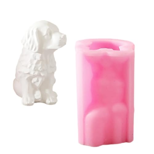 SLXLYH Silikon-Kerzenform, realistische Haustier-Hunde-Figur, Dekoration, Bastelform, Tiermotiv, Gipsform für Handarbeit SLXLYH Silikon-Kerzenform, realistische Haustier-Hunde-Figur, Dekoration, Bastelform, Tiermotiv, Gipsform für Handarbeit von SLXLYH