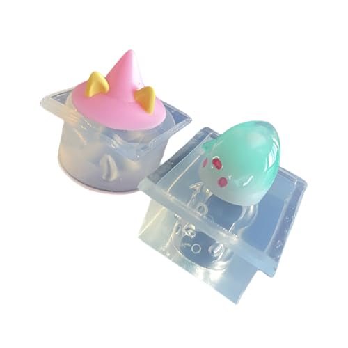 SLXLYH Silikonform-Set mit hoher Transparenz, flexibel, robust für Specter-Formen, Schmuck und Bastelbedarf für den täglichen Gebrauch (L) von SLXLYH