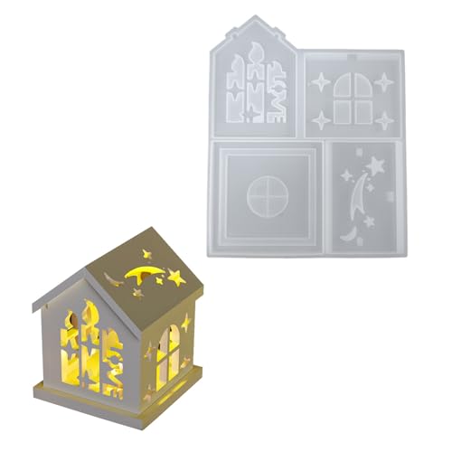 SLXLYH Silikonform für Kerzenhalter, handgefertigt, Bastelformen für und Heimdekoration mit einzigartigen Designs (Kerzenpuzzle) von SLXLYH