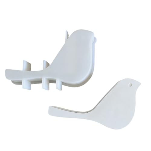 SLXLYH Silikonform in Vogelform für Epoxidharz, Kartenhalter, Gipsdekoration, Zement-Silikonformen für Kunsthandwerk SLXLYH Silikonform in Vogelform für Epoxidharz, Kartenhalter, Gipsdekoration, Zement-Silikonformen für Kunsthandwerk von SLXLYH