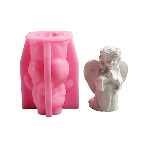 SLXLYH Stabiles Silikon-Quetschform-Set mit Engelfiguren, Bastelzubehör für Kinder, Kreativität und Heimdekoration von SLXLYH