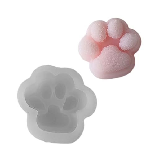 SLXLYH Tragbares stabiles Silikon-Katzen-Pfoten-Quetschform-Set, Bastelbedarf für Kinder, Kreativität und Heimdekoration (1187) von SLXLYH