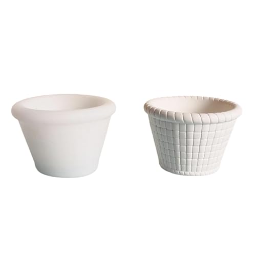 SLXLYH Vielseitige Silikonform für Kerzenhalter und Blumenkörbe, handgefertigte Projekte, Gips, Blumentöpfe SLXLYH Vielseitige Silikonform für Kerzenhalter und Blumenkörbe, handgefertigte Projekte, Gips, Blumentöpfe von SLXLYH