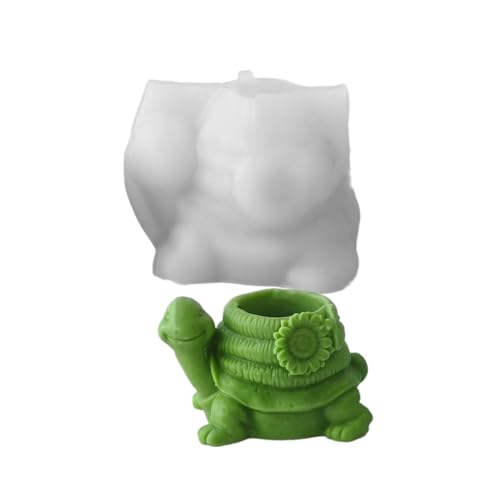 Silikon-Blumentöpfe in Tierform für Epoxidharz, Schildkröten, Schnecken, Silikonformen für Sukkulenten, Übertopf Silikon-Blumentöpfe in Tierform für Epoxidharz, Schildkröten, Schnecken, Silikonformen für Sukkulenten, Übertopf von SLXLYH