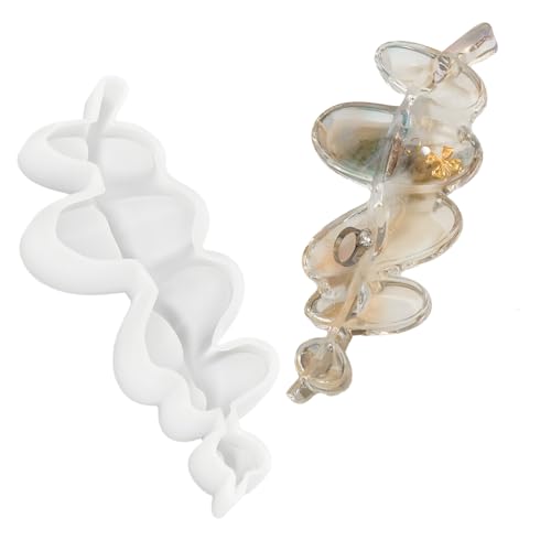 Silikon Crafting Schimmelpilzschalen Formen Schmuck Herstellung Werkzeug Künstlerische Plattenform Textur Für Und Partys Künstlerische Harzform von SLXLYH
