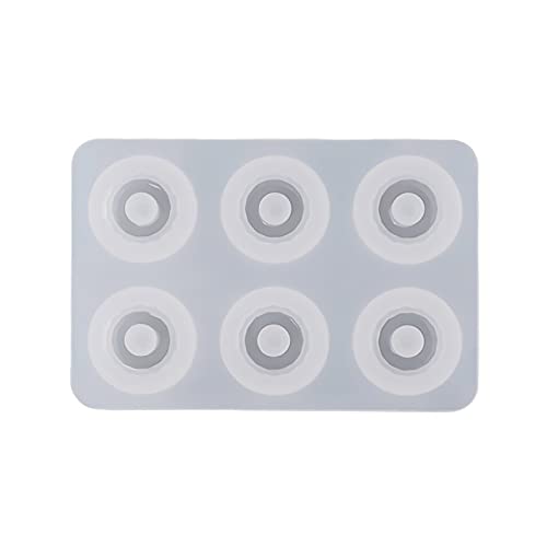 Silikonform für Schmuckherstellung, Perlen mit Loch, Epoxidharz, Silikon, handgefertigt, für Halsketten, Armbänder Silikonform für Schmuckherstellung, Perlen mit Loch, Epoxidharz, Silikon, handgefertigt, für Halsketten, Armbänder von SLXLYH