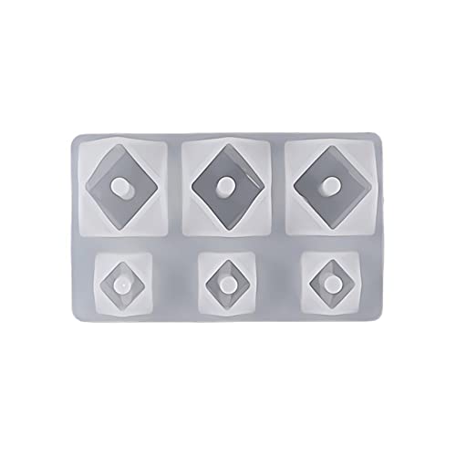 Silikonform für Schmuckherstellung, Perlen mit Loch, Epoxidharz, Silikon, handgefertigt, für Halsketten, Armbänder Silikonform für Schmuckherstellung, Perlen mit Loch, Epoxidharz, Silikon, handgefertigt, für Halsketten, Armbänder von SLXLYH