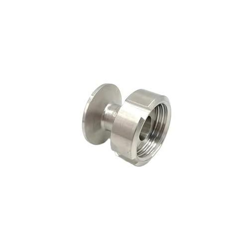SLXWSXZE DN20 x 1.5" TC Fitting 1.5" Tri Clamp to DN20 Welding Liner & Nut Adapter Stainless Steel 316L SLXWSXZE DN20 x 1.5" TC Fitting 1.5" Tri Clamp to DN20 Welding Liner & Nut Adapter Stainless Steel 316L von SLXWSXZE