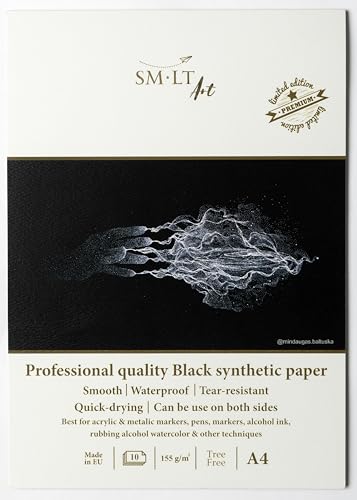 SM-LT Beaux-Arts Block Yupo schwarz, A4, 10 Blatt, 155 g/m² SM-LT Beaux-Arts Block Yupo schwarz, A4, 10 Blatt, 155 g/m² von SM-LT