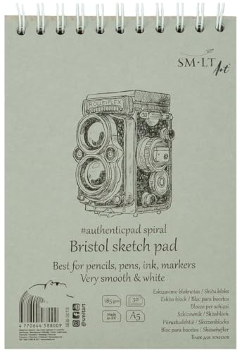 SM-LT Bristol Spiralblock, A5, 30 Blatt, 185 g/m² SM-LT Bristol Spiralblock, A5, 30 Blatt, 185 g/m² von SM-LT