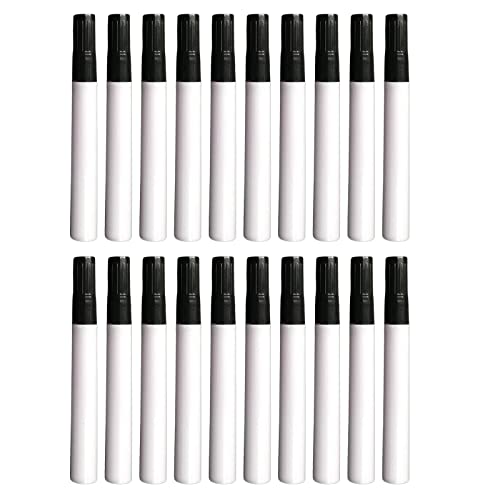 SM SunniMix 10x Leere Marker leerer Whiteboard-Stift Leere befüllbare, Leere Lackstift-Marker Füllen Sie mit Ihrer eigenen Kunst - Weißer Stab schräg SM SunniMix 10x Leere Marker leerer Whiteboard-Stift Leere befüllbare, Leere Lackstift-Marker Füllen Sie mit Ihrer eigenen Kunst - Weißer Stab schräg von SM SunniMix