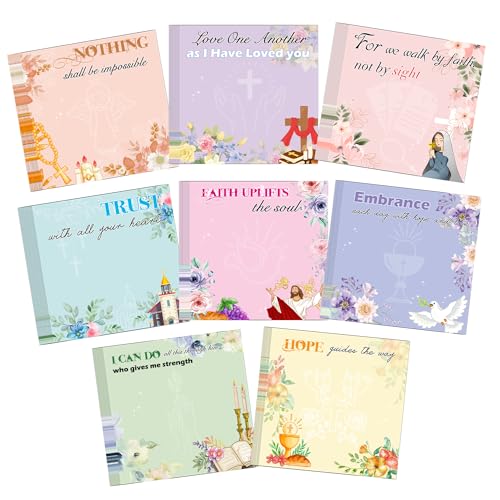 Bibel-Haftnotizen, christliche Notizblöcke, inspirierende Blöcke, religiöse Bibelvers, positive Zitate, Notizblöcke für Nachricht, Erinnerung, Geschenke, Tagebuch, Listen, Zeitpläne, Studium, Büro Bibel-Haftnotizen, christliche Notizblöcke, inspirierende Blöcke, religiöse Bibelvers, positive Zitate, Notizblöcke für Nachricht, Erinnerung, Geschenke, Tagebuch, Listen, Zeitpläne, Studium, Büro von SMARSTICKER