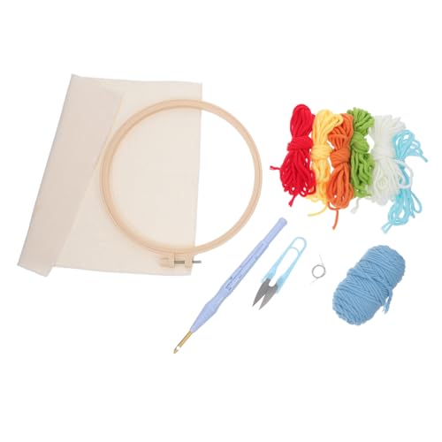 SMASOLO 1 Satz Stickmaterialpaket Stickset Stickfaden Bastelsets Anfänger Anlasser Garn Punch-Nadel-Kit Punch-Stickerei-Kit Perlenstickerei-Kit Faden zum Sticken Stickgarne SMASOLO 1 Satz Stickmaterialpaket Stickset Stickfaden Bastelsets Anfänger Anlasser Garn Punch-Nadel-Kit Punch-Stickerei-Kit Perlenstickerei-Kit Faden zum Sticken Stickgarne von SMASOLO