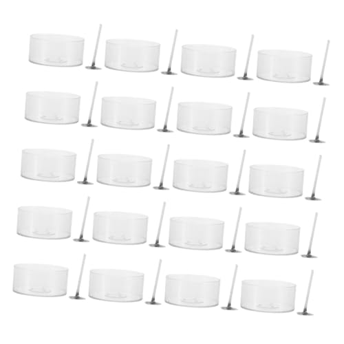 SMASOLO 1 Set Komplettes Kerzenherstellungsset Leere Gläser Dochte Wiederverwendbare Formen Für Duftkerzen DIY Bastelformen Zubehör Für Zuhause von SMASOLO