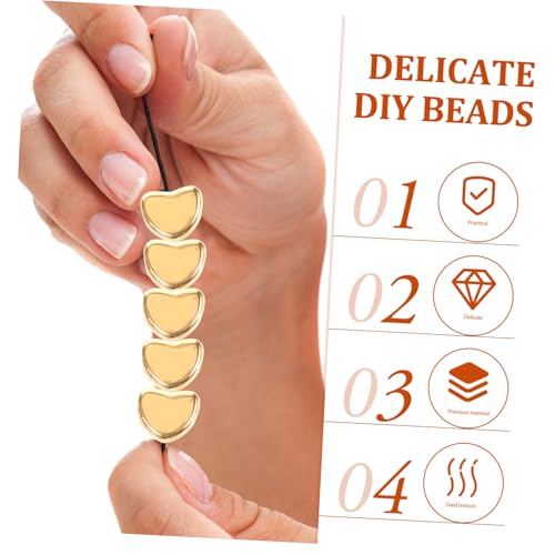 SMASOLO 1240 Stück Teiliges Schmuckperlen Robustem Resin Vielseitige DIY perlen für Armbänder Halsketten Bastelarbeiten mit Praktischen Box für Schmuckherstellung und Dekoration von SMASOLO