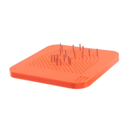 SMASOLO Drahtverpackung Quilling Grid Board Quilling-Board-Werkzeug Drahtforming- und Wickelwerkzeuge Quilling-Strickbrett Handwerkskräfchen Hukenbrett Plastik Orange SMASOLO Drahtverpackung Quilling Grid Board Quilling-Board-Werkzeug Drahtforming- und Wickelwerkzeuge Quilling-Strickbrett Handwerkskräfchen Hukenbrett Plastik Orange von SMASOLO