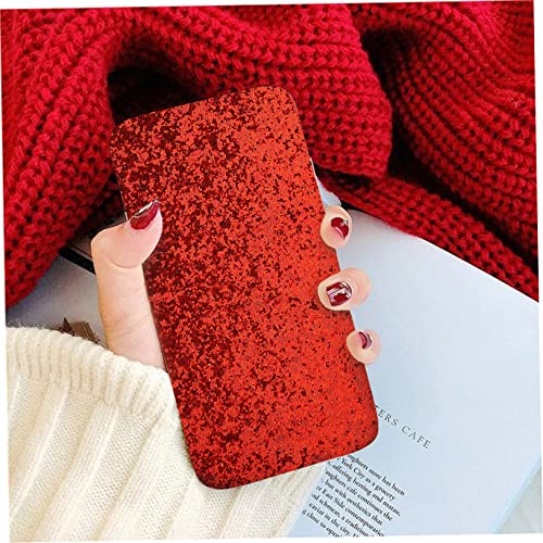 SMASOLO Glänzendes PU Kunstleder Paillettenstoff Zuschneidbares DIY Bastelmaterial für Ohrringe Handtaschen Haaraccessoires Vielseitiges Glitzer Panel für Kreative Schmuck und von SMASOLO