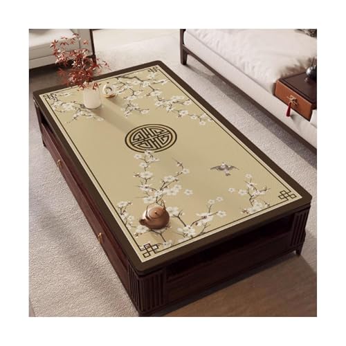 SMDLG Waschbar Künstliche Leder -Tischdecke Wohnzimmer Esstisch Tischdecke Reinbare Tischdecke Vintage Tischdecke 31,5 x 47,2in Bequem SMDLG Waschbar Künstliche Leder -Tischdecke Wohnzimmer Esstisch Tischdecke Reinbare Tischdecke Vintage Tischdecke 31,5 x 47,2in Bequem von SMDLG
