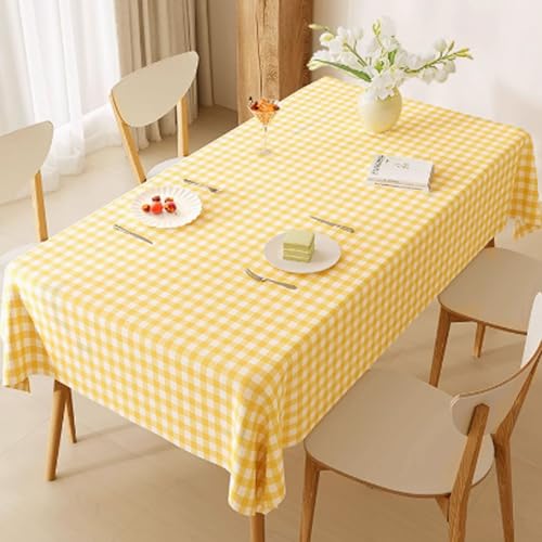 SMDLG Waschbar Kunststoff -Tischdecke Haushalt Tischdecke Wohnzimmer Dining Tischdecke Mode Tischdecke ausgelöschtes Tischdecke Bequem von SMDLG