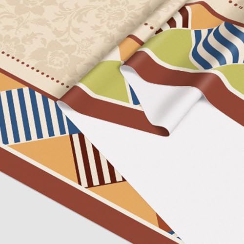 SMDLG Waschbar Kunststoff -Tischdecke Reinbare Tischdecke rechteckige Tischdecke Haushaltstabdecke Faltbare Tischdecke Bequem SMDLG Waschbar Kunststoff -Tischdecke Reinbare Tischdecke rechteckige Tischdecke Haushaltstabdecke Faltbare Tischdecke Bequem von SMDLG