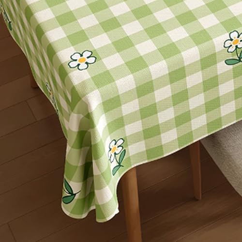SMDLG Waschbar Kunststoff -Tischdecke rechteckige Tischdecke Wiederverwendbare waschbare Tischdecke Blumen -Tischdecke 47,2 x 70,8in Bequem SMDLG Waschbar Kunststoff -Tischdecke rechteckige Tischdecke Wiederverwendbare waschbare Tischdecke Blumen -Tischdecke 47,2 x 70,8in Bequem von SMDLG