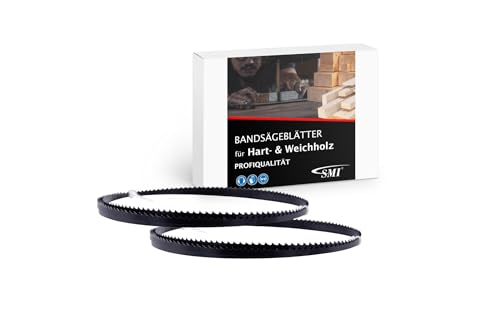 SMI 2er SET Holz-Bandsägeblatt 2360 x 10 x 0,65 mm 6 ZpZ Holzsägeband Sägeband passend für Scheppach BASATO 3 Vario SMI 2er SET Holz-Bandsägeblatt 2360 x 10 x 0,65 mm 6 ZpZ Holzsägeband Sägeband passend für Scheppach BASATO 3 Vario von SMI Swiss Made Industries GmbH